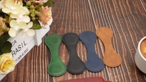 Leather Magnetic Bookmarks Handmade Vintage Book Mark for Teacher Students Book Lovers