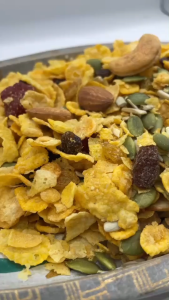 คอนแฟลก คอนเฟก คอนเฟลกธัญพืช เพื่อสุขภาพ  ขนาด 500กรัม/250กรัม/100กรัม กรอบอร่อย  เจทานได้