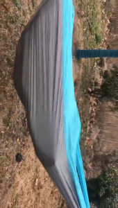 Hammock Outdoor 2 Person Camping Nylon Hanging Hammock Chair Beach Swing Bed Relax Sleeping Travel Hammock