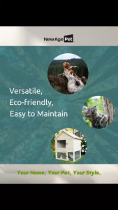 NEW AGE PET Kitty Klimber™ Cat Condo ECOFLEX | Moisture-Proof | Non-Toxic Odorless | Pet-friendly