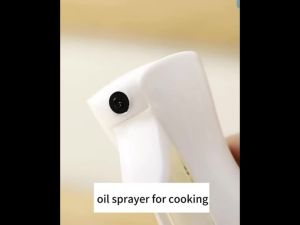 XMSJ | 200/300/500ML Continuous Pneumatic Olive Oil Sprayer Bottle Dispenser For Kitchen Cooking Air Fryer BBQ Fitness Salad Oil Mister
