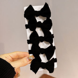 เข็มขัดผูกผมลายผีเสื้อสีแดงสำหรับผู้หญิง ยางยืดทนทาน ไม่ทำลายผม รัดผมแบบสูง เครื่องประดับผม เครื่องประดับผมแบบใหม่