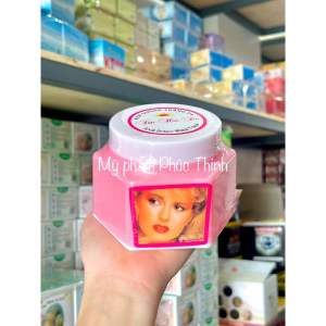 kem trắng da body Tân hoa đô hủ tròn Hồng 180gram