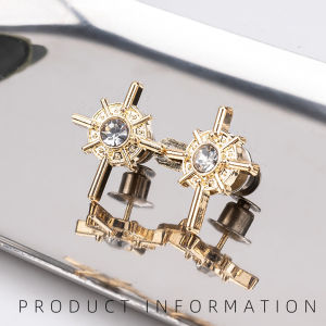 E.B.【Ready in Stock】 Universal Waist Buckle For Women Adjustable Waist Clip Jeans Pants Pin Brooch Star Shape 1Set