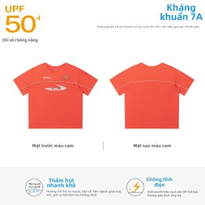 JNXS | Áo Thun Tay Ngắn Chống Vi khuẩn Bảo vệ UV Khô Nhanh