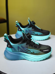 Giày Thể Thao Chạy Bộ Mùa Đông Cho Bé Trai Có Lót Lông Cừu Đế EVA Chống Trượt Đế Chạy Carbon Nhẹ Thoáng Khí Bảo Vệ