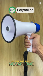 【NEW】 DENN DMG-204RB POWER MEGAPHONE DC RECHARGEABLE BATTERY USB SD SIREN VOICE RECORDING MEGAFON PEMBESAR SUARA 扩音器 Ediyonline Ediy
