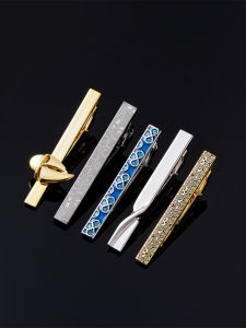 LIESHANG | Golden Pattern Luxury Tie Clip Wedding Gift Box