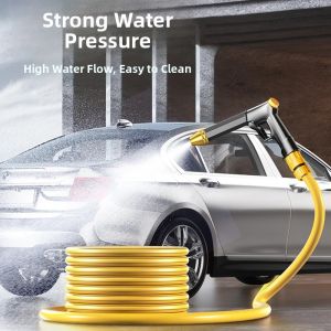 MONLEYTA | High Pressure Water Gun Germany Wash Car Strong Ground Spray Head Boost Tap Water Household Rinse Balcony Hose Water Flower