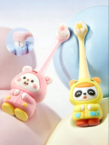 AIBEIDILA | Fluoride Containing Soft Bristle Toothbrush for 0-3 Years Baby