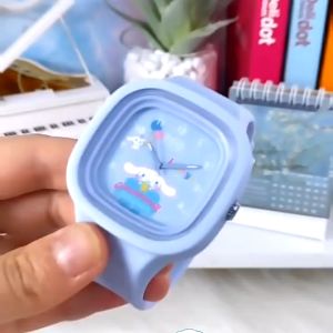 Jam Tangan Anak Sanrio Bahan Karet / Jam Tangan Sanrio Cinnamoroll Korumi Melody ZGO square - SC