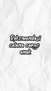 Celana Panjang Anak Cargo: Beli 1pcs GRATIS 1pcs