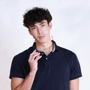 PERCY แว่นสายตาทรงนักบิน 9115-C4 size 54 ท็อปเจริญ