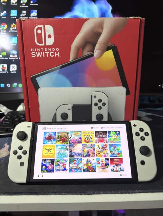Nintendo Switch Oled JB Fullset Dualmode version (Offline & Online