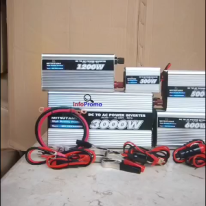 Power Inverter DC to AC 300 watt 500 watt 600 watt1200 watt 3000 watt Mitsuyama Original.