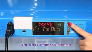 Viddavet 256 Eggs Incubator with Automatic Egg Turning and Humidity & Temperature Control Easy to Use LED Egg Candler
