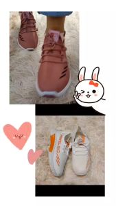 2023 new Korean rubber shoes Feizhi womens shoes running shoes