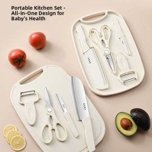 JIANGXIAOCHU | Baby Safe Cooking & Cutting Set