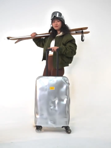 JUPITER FLY Luggage Embossed Texture Suitcase Silent Shock-Absorbing Bearing Wheels TSA Lock luggage 20