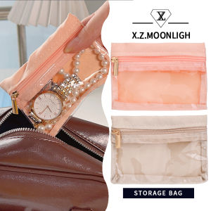 X. z. moonligh đồ trang sức đặc biệt túi lưu trữ cao cấp di động trong suốt Du Lịch Túi có khoá kéo