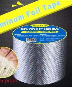 5/10M Aluminum Foil Butyl Waterproof Tape: Multi-Purpose & Long-Lasting