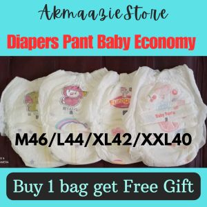 DIAPERS PANTS ECONOMY LAMPIN BAYI TERMURAH BAJET COTTON Pampes murah