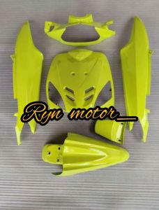 cover body full halus yamaha mio sporty hitam lembayung ungu custom