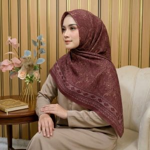 JILBAB SEGI EMPAT VOAL PREMIUM | HIJAB SEGI EMPAT MOTIP LASER CUT