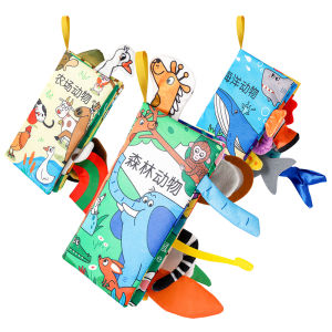 XIAOWANDOU | Early Education Baby Chewable Tear-Resistant Cloth Book
