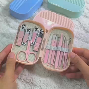 【CYT】Nail clippers set boxed 6814-piece set professional trimmer pedicure tools manicure