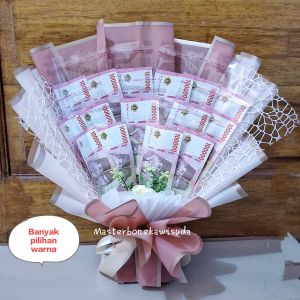 Part 3 - 2 WARNA Free uang mainan Buket uang 10 15 buket tanpa boneka wisuda bunga artificial // buket hampers wisuda tanpa piala boneka wisuda kado wisuda tanpa boneka mini bouquet boneka kerangka buket uang