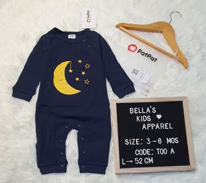 Romper for Baby boy Onesie Long Sleeve Patpat Clothes