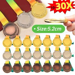 10-30PCS Gold Silver Bronze Award Medal Winner Reward Outdoor Sport Football Competition Prizes Medal for Kids Souvenir Gifts