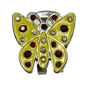 TTYGJ | Fashion Butterfly Womens Glittering Magnetic Golf Hat Clip
