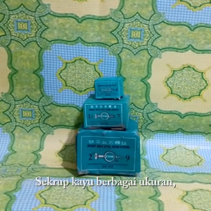 Sekrup Kayu Berbagai Ukuran Pengiriman Ekonomis Dan Instan Hex Nut Fastener - Lazada