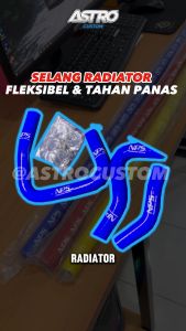 Selang Radiator Vario 125 Vario 150 Plus Kleman NPS Slang Radiator