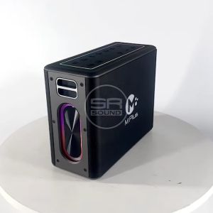 (ใช้โค้ดลดอีก10%) M PLUS M8 PRO ลำโพง บลูทูธ ลำโพงคาราโอเกะ ลำโพงพกพา มี ไมค์ลอย คู่ Bluetooth Speaker MPLUS M8PRO