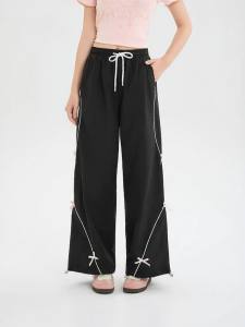 SANFU | Butterfly Pattern Loose Wide Leg Casual Pants Summer