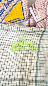 Kain Lap Kotak Kain Lap Kotoran Dapur Serbet Serbaguna
