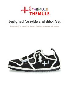 THEMULE | Slip-on Wide Toe Canvas Womens Shoes
