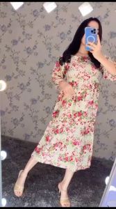 DRESS MAURA/ DRESS KERUT/ HOMEDRESS/ DASTER KEKINIAN/ DASTER RUFFLE