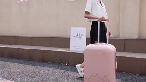 สินค้าใหม่กระเป๋าเดินทางไอศครีมกระเป๋าเดินทางผู้หญิง 24 นิ้วกล่องรหัสผ่านนักเรียนขนาดเล็ก 20 กระเป๋าเดินทางล้อลากล้อสากลนิ้ว