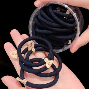 Thickened High Elasticity Hair Ties for Adults And Children Black Seamless Simple Versatile Hair Bands That Dont Damage Hair Accessories