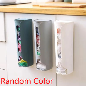 Wall-Mounted Underwear Storage Box Closet Panties Socks Organizer no need punch Home Garbage Bag Dispenser Boxes For living room