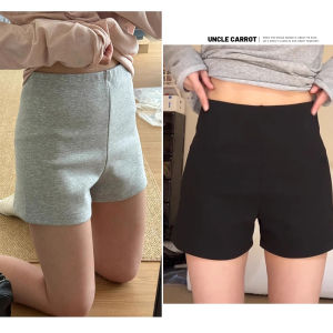 High Waist Casual Sport Shorts Straight Leg Fit