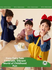 Kocotree | Áo Choàng Ăn Bữa Cho Bé Chống Thấm Chống Bẩn Cỏ May