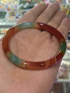 Vòng tay nữ Ngọc Thuỷ Tảo đá mã não trẻ trung nhiều mẫu lựa chọn Thuylamshop