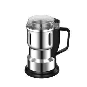 Multipurpose Grinding Portable Electric Coffee Grinder Household Stainless Steel Grinder for Seeds Spices Herbs Nuts EU Plug