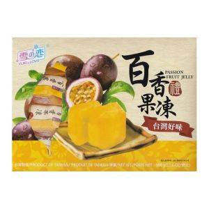 Taiwan Yuki&Love Snow Love Fruit Jelly Paper Packaging 0 Fat Kids Snacks Mango Pineapple Lychee Strawberry Peach Gelatin Dessert