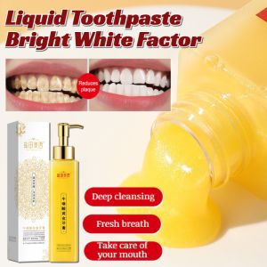 Liquid Toothpaste Bright White Factor Fresh Breath Probiotic Toothpaste Pressed Bright White Toothpaste